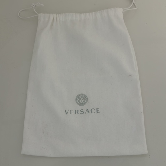 Authentic Versace Medusa Biggie Slides Mens Size 46 Elevated rubber pool sliders - Picture 6 of 6